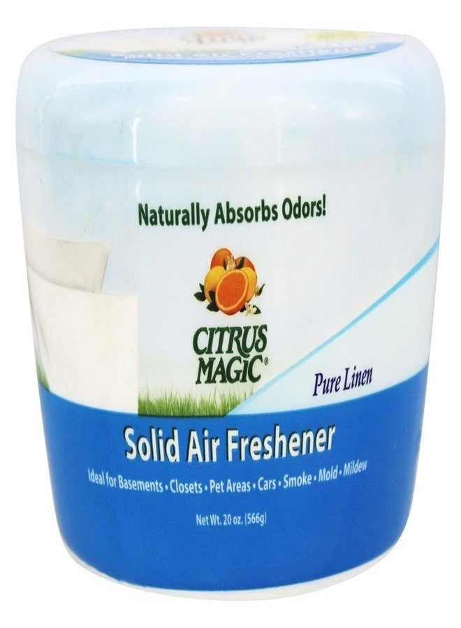 Citrus Magic Odor Absorbing Solid Air Freshener, Pure Linen, 20-Ounce - Image 1
