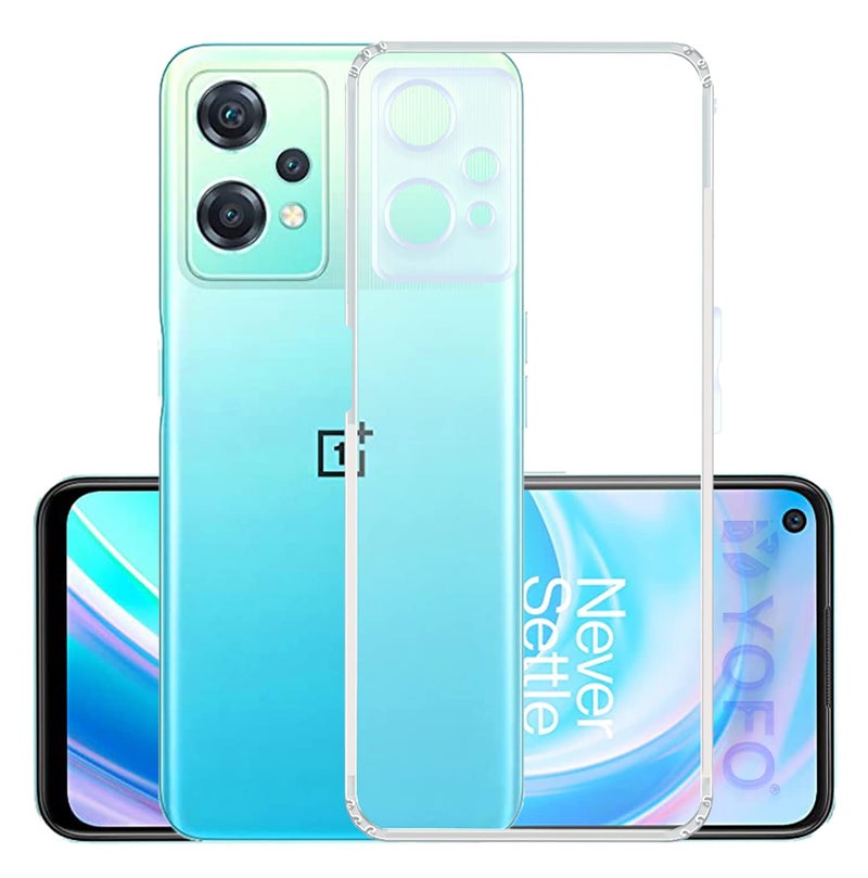 YOFO Back Cover for OnePlus Nord CE 2 Lite (5G) (Silicone|Transparent|Dust Plug|Camera Protection|Professonal Cover) - Image 1