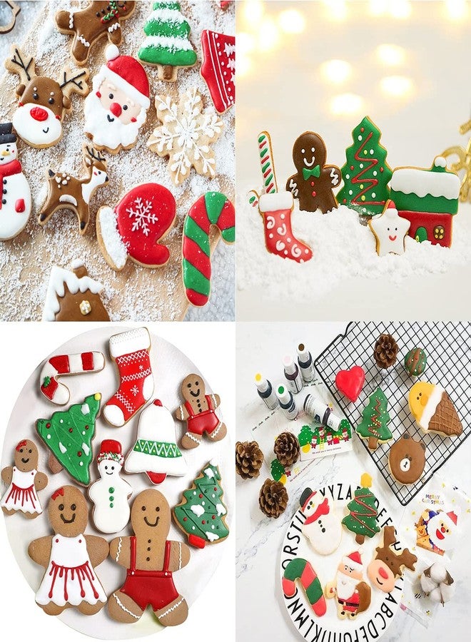 CokiArt Christmas Cookie Cutters Mold Set, 9 Pieces Cookie and Fruit Cutter Molds, DIY Food and Decoration Accessories - Image 5