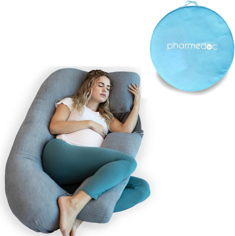 PharMeDoc Pharmedoc U Shape Cooling Cover Pregnancy Pillow  Carrying Case - Image 1