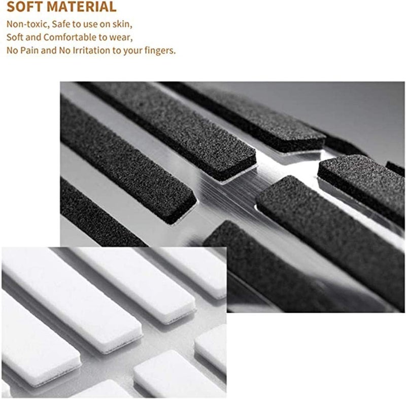 Luckam Invisible Ring Size Adjuster 3 Sheets for Loose Rings, Ring Sizer for Fixing Wide Rings, Jewelry Ring Guard Ring Smaller Spacer Loose Ring Tightener Ring Multi-Size Ring Sizer - Image 3