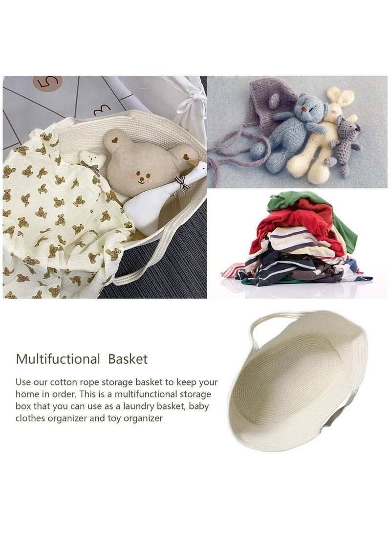 DOOKOO Baby Sleeping Basket, Multifunctional Easy Use Baby Sleeping Bed for Outdoors for Home, Portable Outing Woven Basket for Baby Boys and Girls  - Image 5