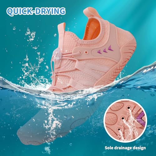 ziitop Water Shoes for Women Men Beach Women Swim Pool River Barefoot Quick Dry Slip-on for Pool Beach Surf Water Park Yoga - Image 3