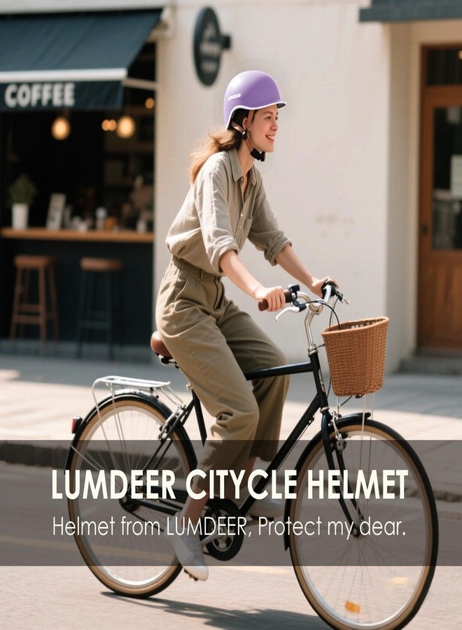 LUMDEER CITYCLE Bicycle Helmet - Minimalist Retro E Bike Helmet, Certified Scooter Helmet for Commuting, Adult Helmet Mens, Womens - Image 5