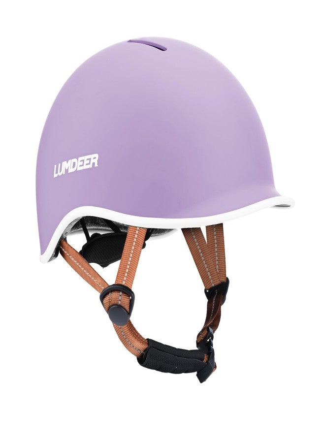 LUMDEER CITYCLE Bicycle Helmet - Minimalist Retro E Bike Helmet, Certified Scooter Helmet for Commuting, Adult Helmet Mens, Womens - Image 1