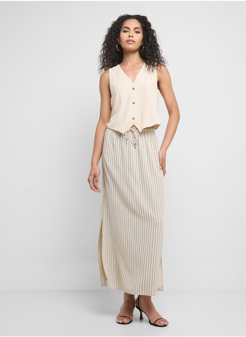 VERO MODA Button Detail Waistcoat  - Image 4