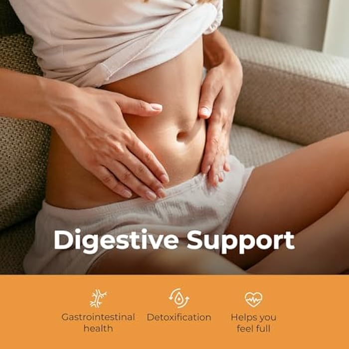 Intra Lifestyles FiberLife Supplement – Soluble Fiber for Digestive Health & Cholesterol Support with Konjac, Guar Gum, Xanthan Gum, and Cinnamon – Made in Canada – 60 Capsules (60 Capsules (Pack of 1)) - Image 4