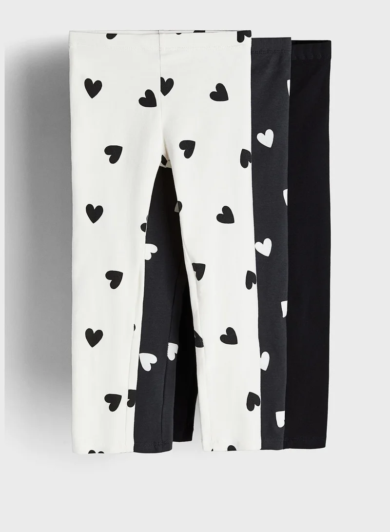H&M Kids 3-Pack Jersey Leggings