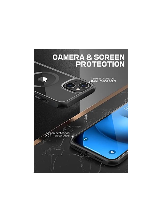 سوبكيس حافظة Unicorn Beetle Mag لهاتف iPhone 14 Plus 6.7 بوصة، متوافقة مع حافظة MagSafe الشفافة الواقية المقاومة للصدمات - Image 4