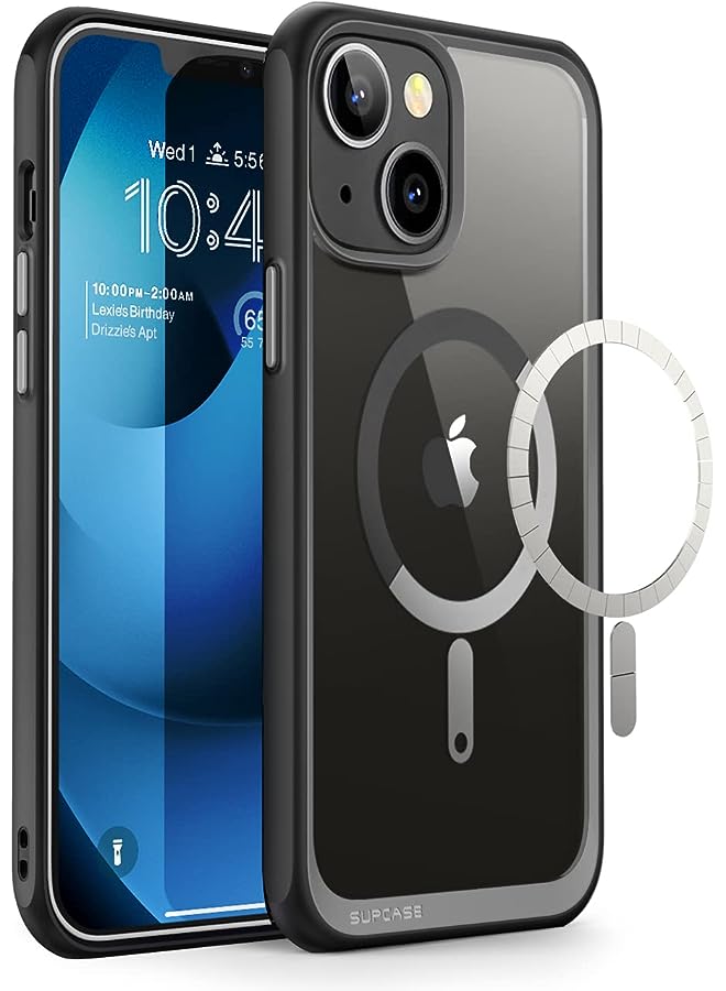 سوبكيس حافظة Unicorn Beetle Mag لهاتف iPhone 14 Plus 6.7 بوصة، متوافقة مع حافظة MagSafe الشفافة الواقية المقاومة للصدمات - Image 1