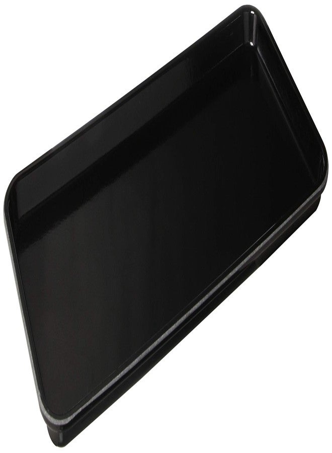 Cambro 918MT110 9" x 18" Black Fiberglass Market Tray - Image 2