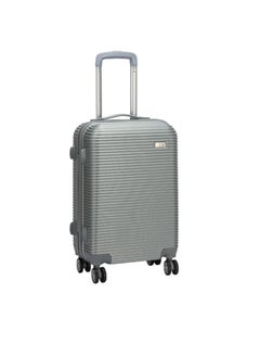 Generic 20" Spinner Luggage Silver with TSA Lock; Expandable Double Zipper; Made of ABS 