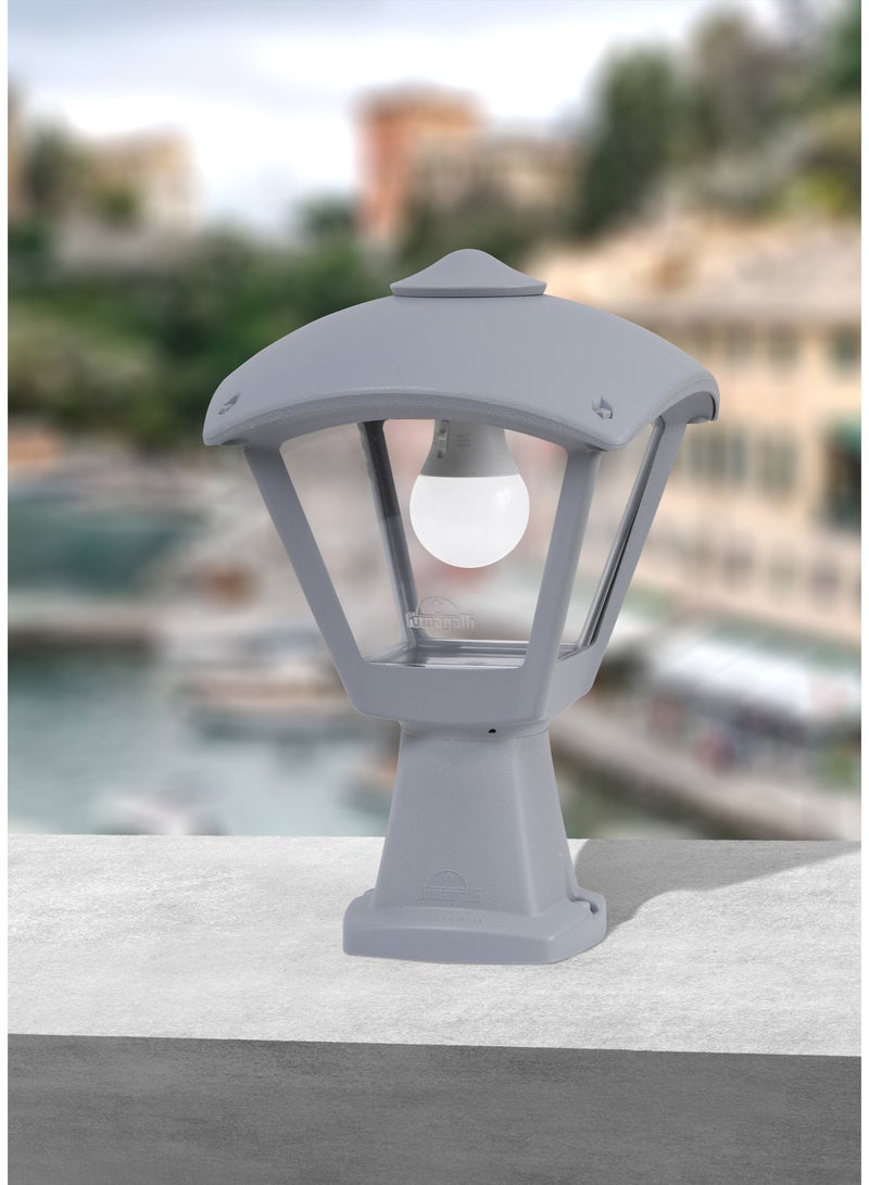 Fumagalli Outdoor Boundary Top / Garden Post Light – 1 × E27 Warm White Bulb Included