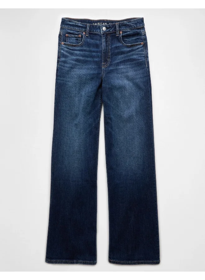 امريكان ايجل Dreamy Drape Stretch Super High Rise Baggy Jeans