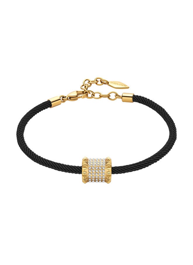 POLICE - Barrel Bracelet for Women Gold Plating with crystalsPEJLB0001405 - Image 1