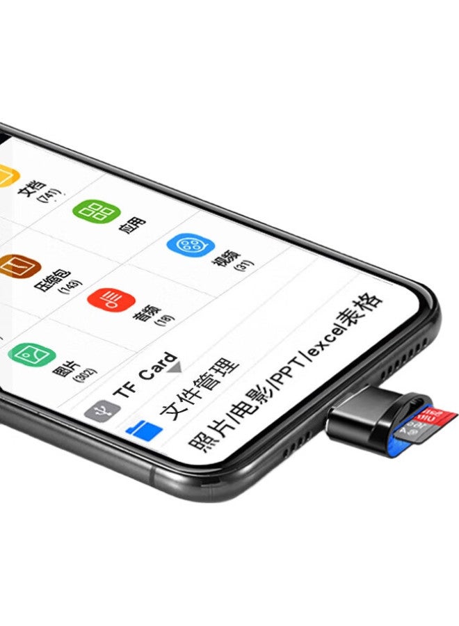 Linkstone Liantuo Type-C High-Speed Mini Android Compatible Card Reader For Huawei, External Sd Memory Card Expansion, Song Download, Tf Card Storage, Multi-Functional - Image 1