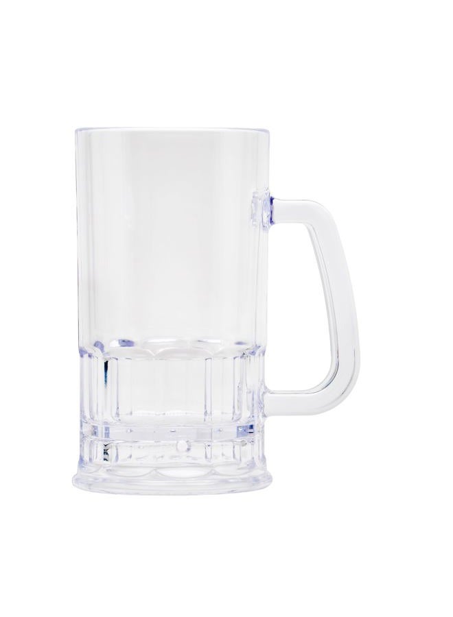 Get Shatter-Resistant Plastic Beer Mug/Stein, 20 Ounce, BPA Free, 00085-1-SAN-CL-EC (Set of 4) - Image 3