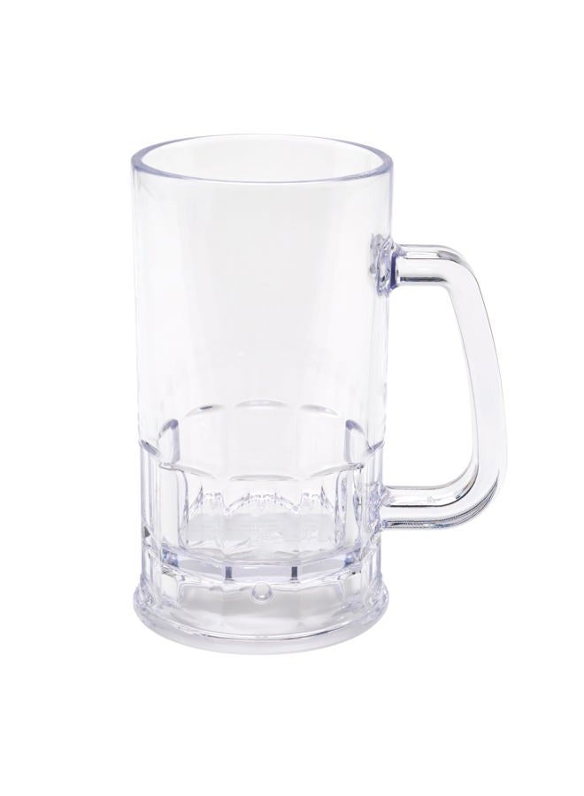 Get Shatter-Resistant Plastic Beer Mug/Stein, 20 Ounce, BPA Free, 00085-1-SAN-CL-EC (Set of 4) - Image 2