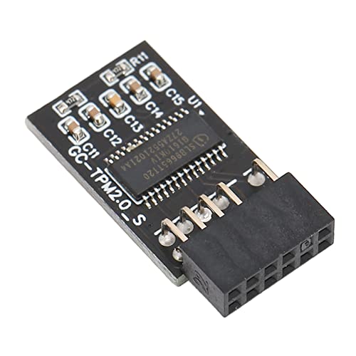 Heayzoki وحدة أمان TPM 2.0 - 12 دبوس LPC متوافقة مع البطاقة عن بُعد - Image 1