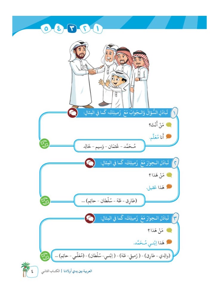 العربية للجميع - كتاب العربية بين يدى اولادنا  كتاب الطالب 2 - Image 1
