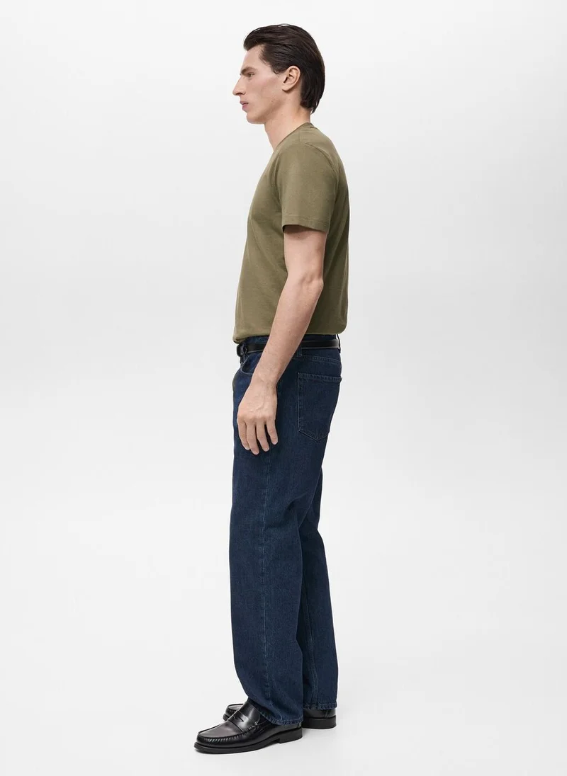 Mango Man V-Neck T-Shirt