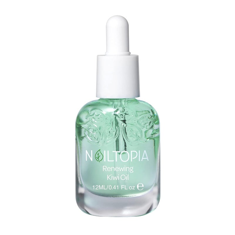 Nailtopia Fresh Soothing and Smoothing Kiwi Oil Hydrating Cuticle Oil for Dry Skin BioSourced Skincare Nail Scalp and Lip Oil 041 oz