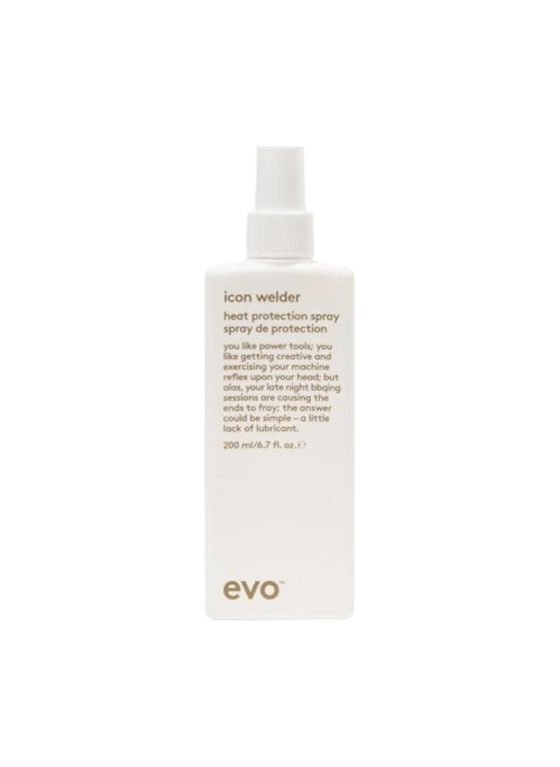 EVO - EVO Icon Welder Heat Protection Spray  LeaveIn Heat Protectant  Provides Style Support  Adds Shine - Image 1