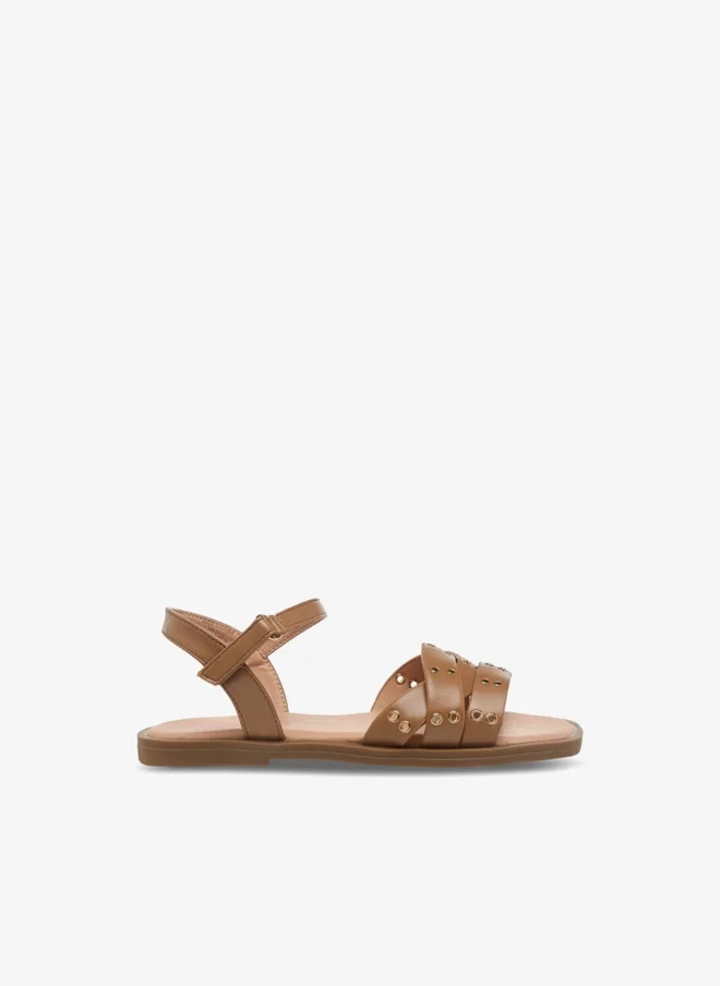 Girls Hook and Loop Sandals