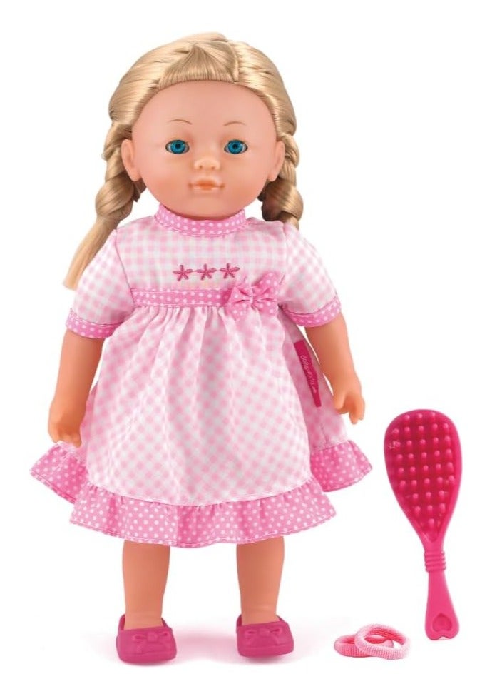 dolls world Dollsworld Peterkin Elizabeth 14-Inch Soft Body Doll with Sleeping Eyes, Outfit & Hair Accessories – Perfect Gift for Kids Age 3+ - Image 3