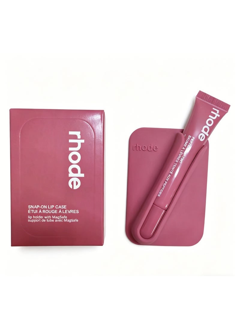 rhode Silicone Magnetic Phone Case Lipstick/Lip Gloss Holder - Image 1