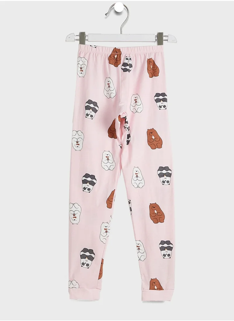 Cotton On Â Florence Long Sleeve Pyjama Set Licensed