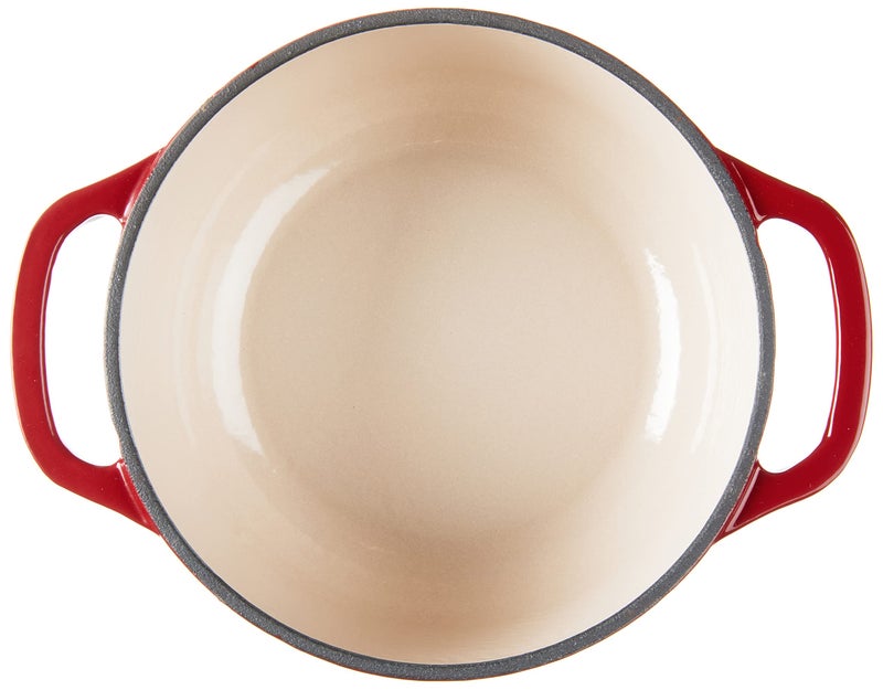 Lodge Enameled Dutch Oven 1.5 Qt Red EC1D43 - Image 3