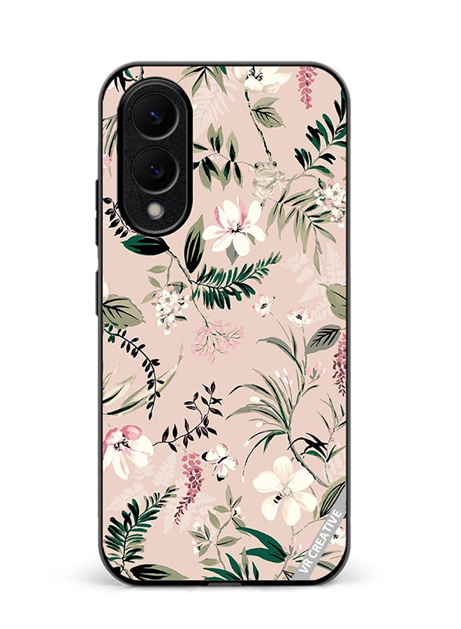 Protective Case Cover For Samsung Galaxy S25 Edge Whitpi Design Multicolour