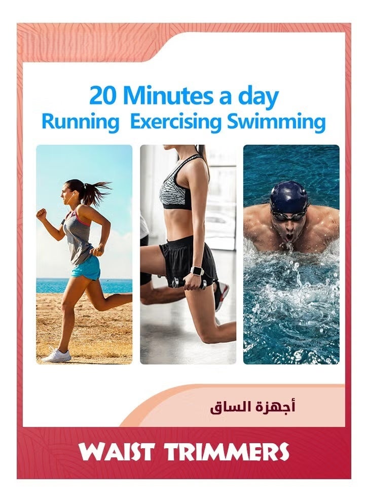 ABS محفز,آلة ABS,حزام تنغم البطن,ABS محفز عضلات تونر,حزام تنغم البطن,معدات تدريب القوة للرجال المرأة البطن ذراع الساق,آلة ABS لجميع أنواع الجسم,أسود-6 أوضاع - Image 3
