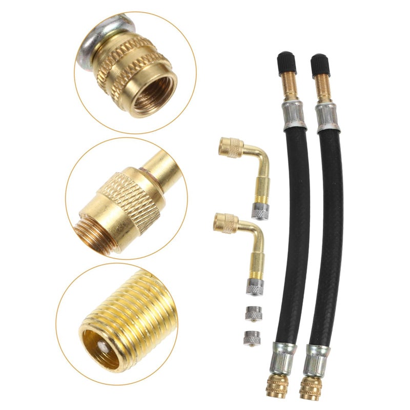 Universal Valve Stem Extension Adapters For Car Truck Trailer And RV - Image 5