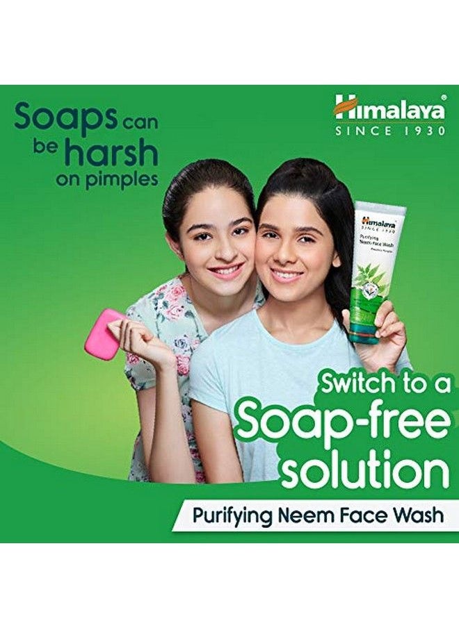 Himalaya غسول الوجه العشبي المطهر بخلاصة النيم 300 مل  - Image 4