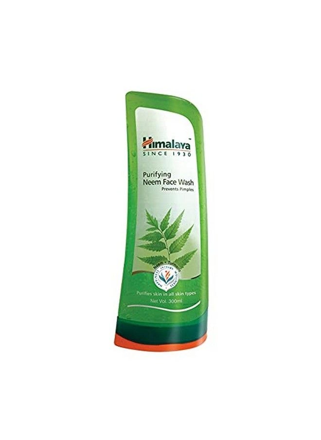 Himalaya غسول الوجه العشبي المطهر بخلاصة النيم 300 مل  - Image 1