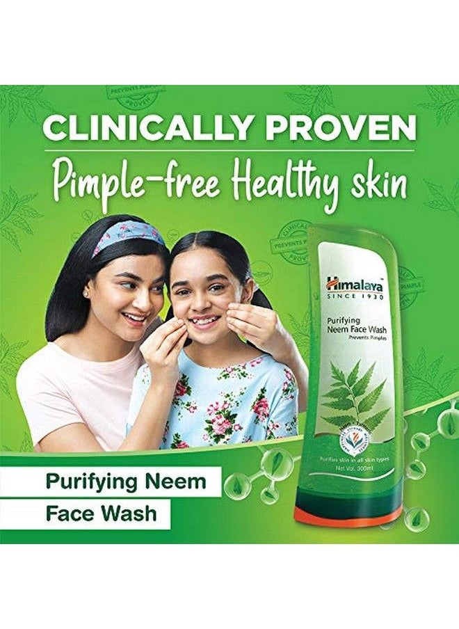 Himalaya غسول الوجه العشبي المطهر بخلاصة النيم 300 مل  - Image 5