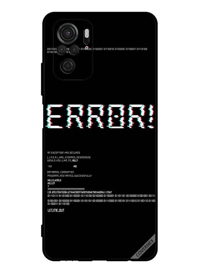 Covernex Protective Case Cover For Xiaomi Redmi Note 10 4g Error - Image 1