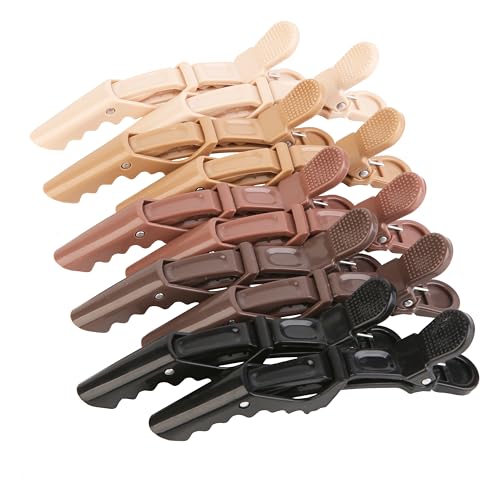 HH&LL Hair Clips for Women – Wide Teeth & Double-Hinged Design – Alligator Styling Sectioning Clips - Image 1