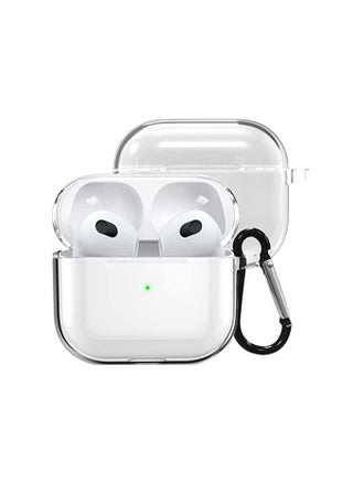 Clear Case for AirPods 4/ Airpods 4th Generation (2024), Soft TPU Clear AirPods 4 Case Shockproof Protective Cover for AirPods 4th Generation Case Accessories with Keychain (Transparent) - pzsku/Z86603E9E6CEEA0082621Z/45/_/1731959730/da8100bd-60b1-4e2d-bb53-7cde0dea991f