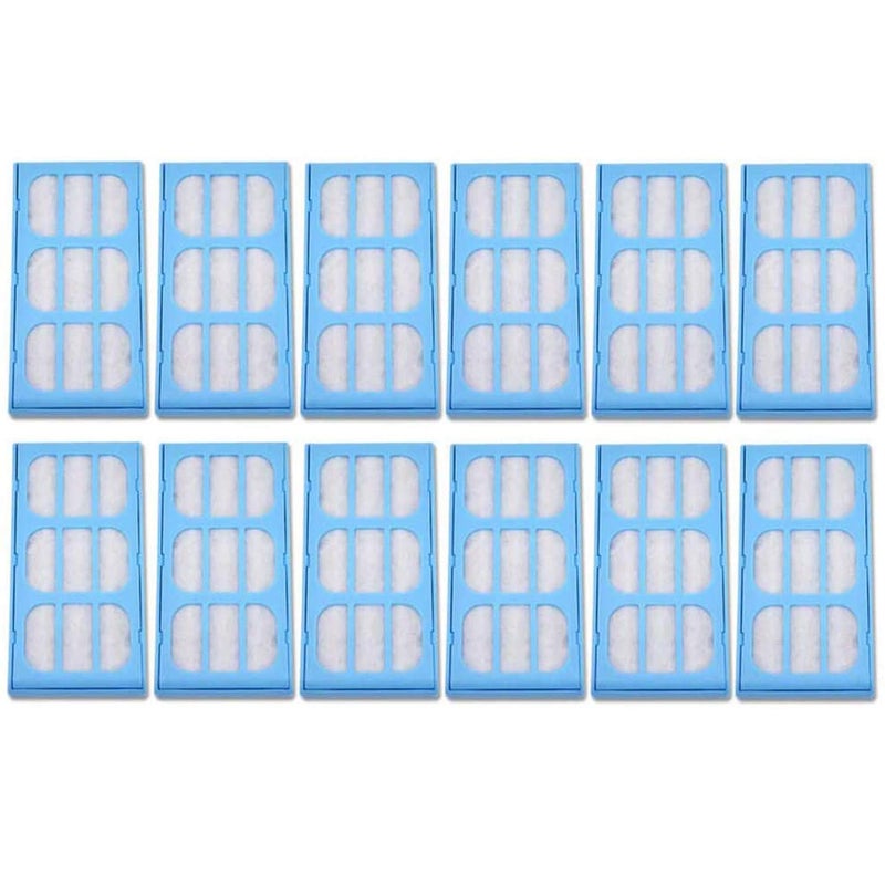 PUREUP 12 Pack Replacement Water Filter Compatible with Cat Dog Mate Fountains Filter Cartridges