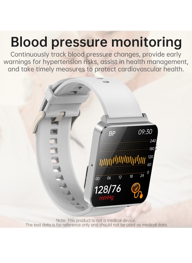 EVEREEN - KS03PRO Smartwatch 1.96 Inch Colour Touch Screen Bluetooth Call ECG HRV Remote Care Android 8.0 Apple 11 250mAh Bluetooth 5.3 - Image 1
