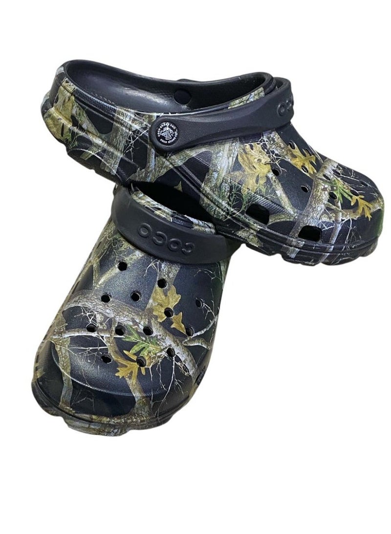 crocs Men's Crocs Comfortable Slip-On Slip-On Shoes - Camouflage Pattern - Lightweight and Suitable for Everyday Wear - Image 2