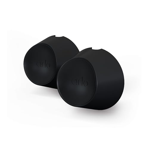 Arlo Magnetic Wall Mounts - Arlo Certified Accessory - Set of 2, Indoor or Outdoor Use, Works with Arlo Pro 5S 2K, Pro 4, Pro 3, Ultra 2, and Ultra Cameras, Black - VMA5001 - Image 1