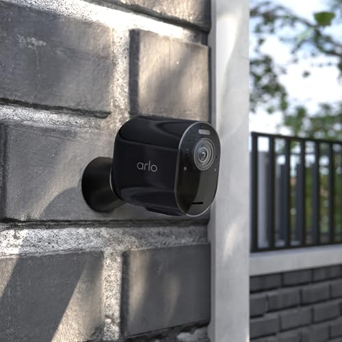 Arlo Magnetic Wall Mounts - Arlo Certified Accessory - Set of 2, Indoor or Outdoor Use, Works with Arlo Pro 5S 2K, Pro 4, Pro 3, Ultra 2, and Ultra Cameras, Black - VMA5001 - Image 4