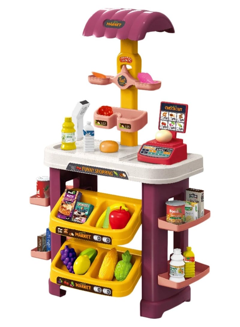 Kiko Kids Store Toy Set Pretend Fruit sells fun toys - Image 1