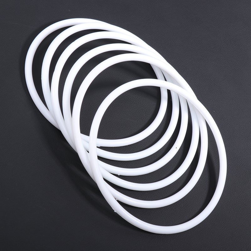 20 Pcs 16cm Dreamcatcher Round White Wrapping Circle Circle for DIY Manual Handmade Wicker Crafts Tool Material Accessories - Image 4