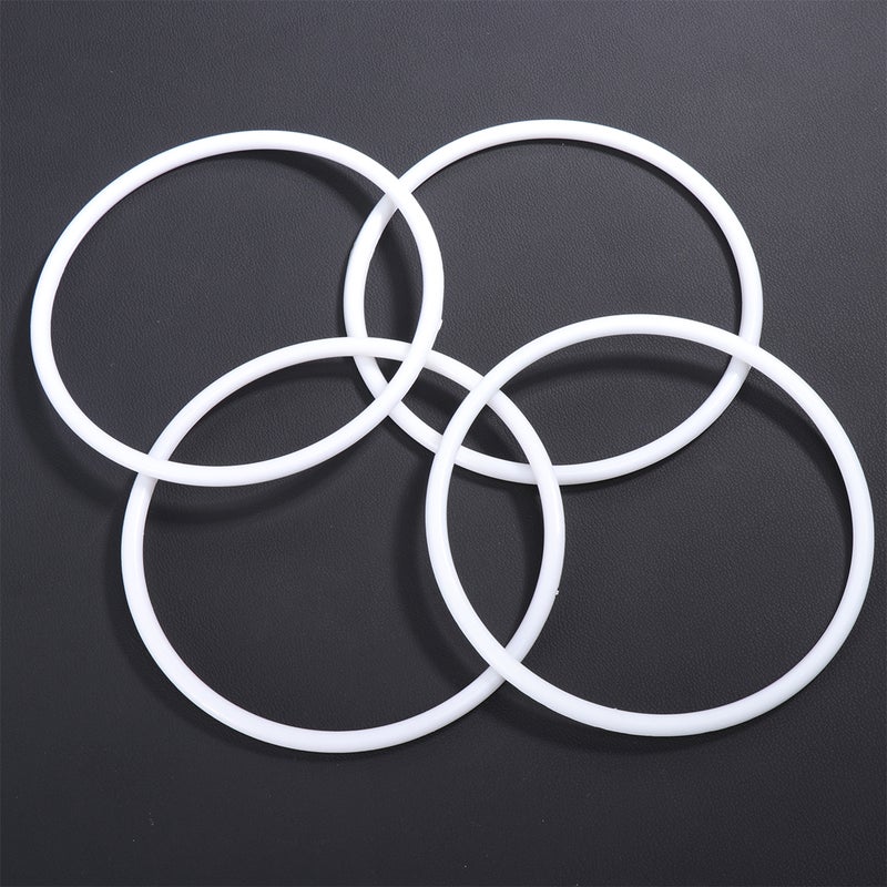 20 Pcs 16cm Dreamcatcher Round White Wrapping Circle Circle for DIY Manual Handmade Wicker Crafts Tool Material Accessories - Image 1