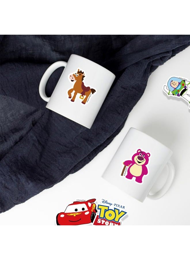 RUBANG 50pcs Toy Story Stickers for Kids Water Bottle, Cute Cartoon Waterproof Vinyl Decal for Teen Girl Laptop Skateboard Phone Guitar Travel Case Bike Helmet - Image 2